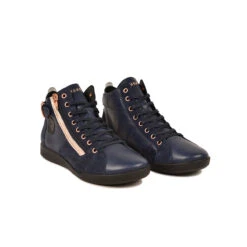 Pataugas PALME/MIX F4H MARINE/ROSE -Pataugas 628270 922 BASKET FEMME PALME MIX F4H MARINE ROSE 4