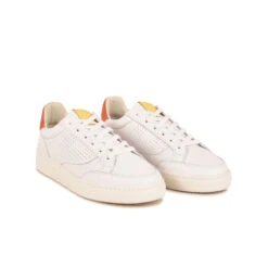 Pataugas BASALT/N F2H BLANC/CORAIL -Pataugas BASKET FEMME BASALT N F2I BLANC CORAIL 628053 936 4