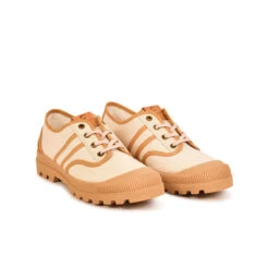 Pataugas AUTHENTIQUE L/MIXTC F2I BEIGE -Pataugas BASKET FEMME OG L MIXTC F2I BEIGE 628353 150 4
