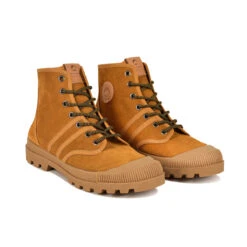 Pataugas AUTHENTIQUE/S F4G OCRE -Pataugas BOOTS FEMME ORIGINALE S F4G OCRE 4